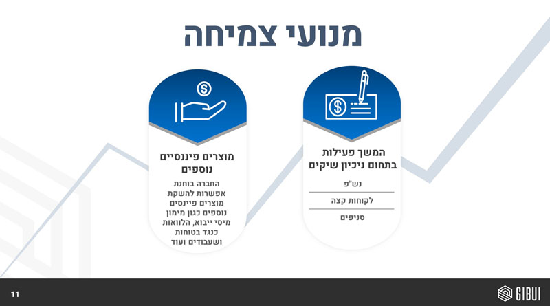 עיצוב למצגת משקיעים
